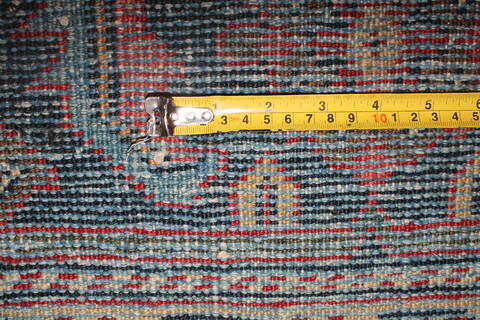 Mahal Red Hand Knotted 103 X 140  Area Rug 400-17279 Image 12