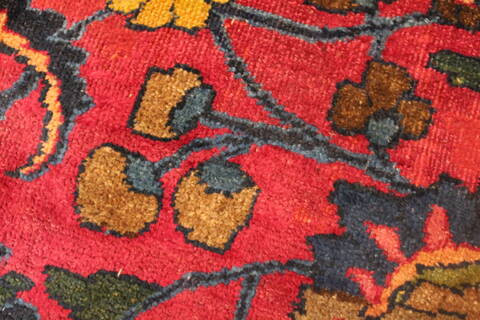 Mashad Purple Hand Knotted 121 X 196  Area Rug 400-17286 Image 25