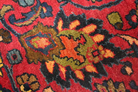 Mashad Purple Hand Knotted 121 X 196  Area Rug 400-17286 Image 26
