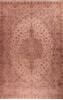 Tabriz White Hand Knotted 130 X 200  Area Rug 400-17289 Thumb 0