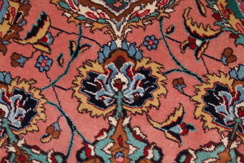Tabriz Purple Hand Knotted 130 X 200  Area Rug 400-17294 Image 12