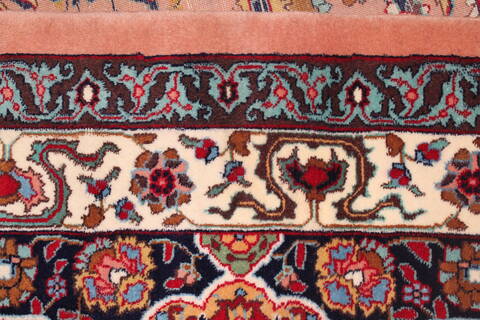 Tabriz Purple Hand Knotted 130 X 200  Area Rug 400-17294 Image 25