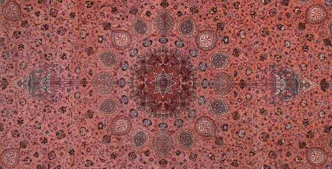 Tabriz Purple Hand Knotted 130 X 200  Area Rug 400-17294 Image 4