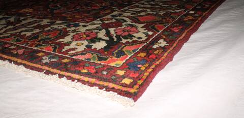 Bakhtiar Brown Hand Knotted 106 X 116  Area Rug 400-17321 Image 10