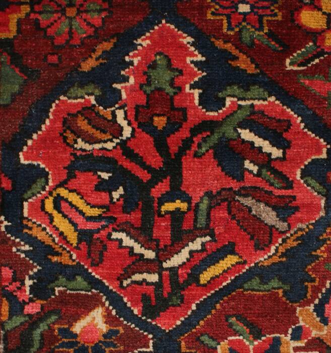 Bakhtiar Brown Hand Knotted 106 X 116  Area Rug 400-17321 Image 11