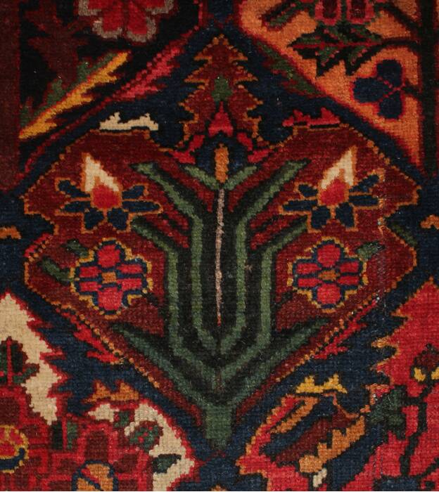 Bakhtiar Brown Hand Knotted 106 X 116  Area Rug 400-17321 Image 14