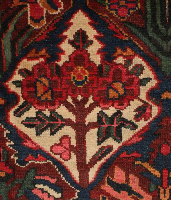 Bakhtiar Brown Hand Knotted 106 X 116  Area Rug 400-17321 Image 17
