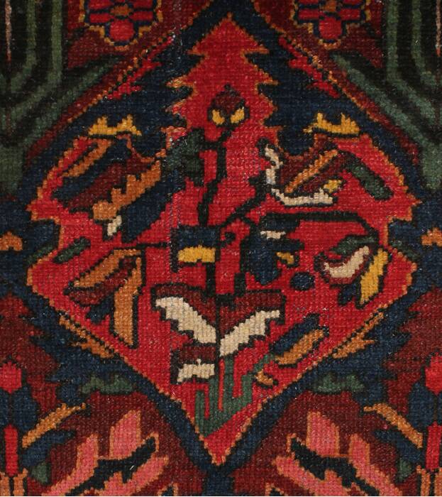 Bakhtiar Brown Hand Knotted 106 X 116  Area Rug 400-17321 Image 18