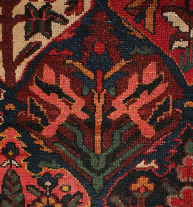 Bakhtiar Brown Hand Knotted 106 X 116  Area Rug 400-17321 Image 19