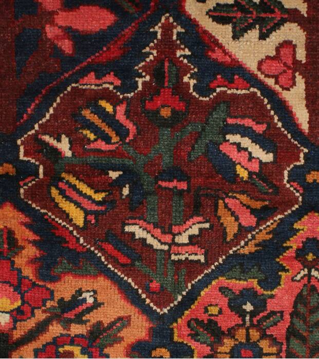 Bakhtiar Brown Hand Knotted 106 X 116  Area Rug 400-17321 Image 20