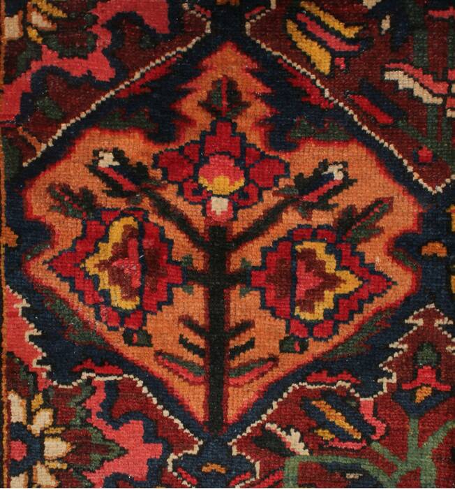Bakhtiar Brown Hand Knotted 106 X 116  Area Rug 400-17321 Image 21
