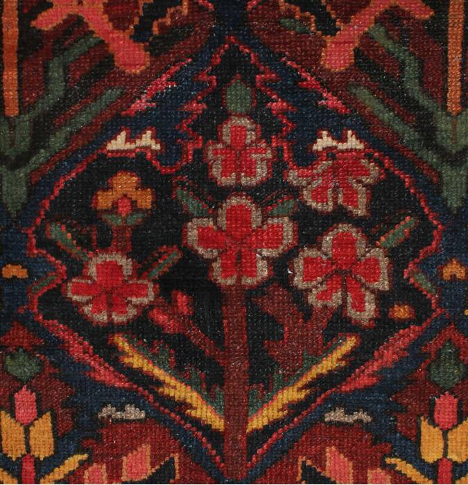 Bakhtiar Brown Hand Knotted 106 X 116  Area Rug 400-17321 Image 23