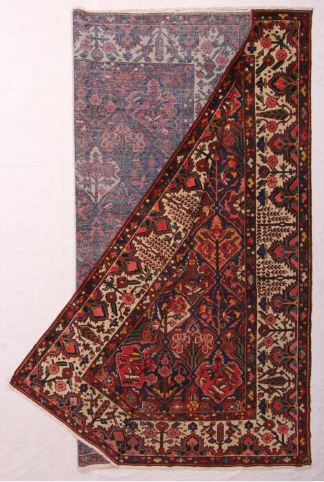 Bakhtiar Brown Hand Knotted 106 X 116  Area Rug 400-17321 Image 3