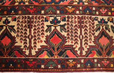 Bakhtiar Brown Hand Knotted 106 X 116  Area Rug 400-17321 Image 9