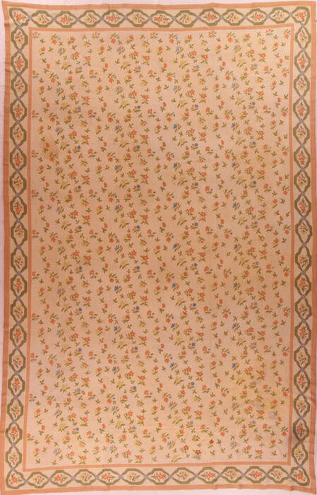 Mood Yellow Hand Knotted 113 X 140  Area Rug 400-17326 Image 0