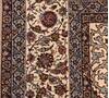 Isfahan White Hand Knotted 911 X 145  Area Rug 400-17352 Thumb 1