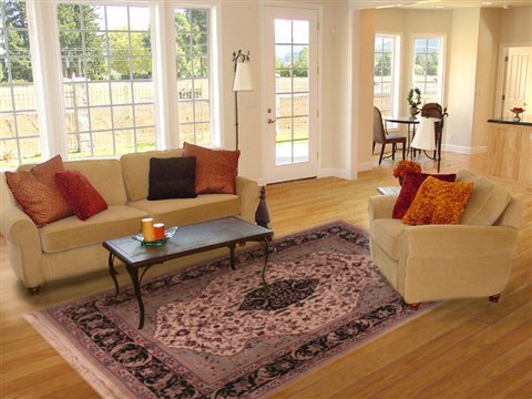 Pishavar White Hand Knotted 80 X 910  Area Rug 400-17408 Image 4