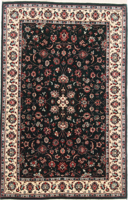 Tabriz Green Hand Knotted 41 X 64  Area Rug 251-17642 Image 0