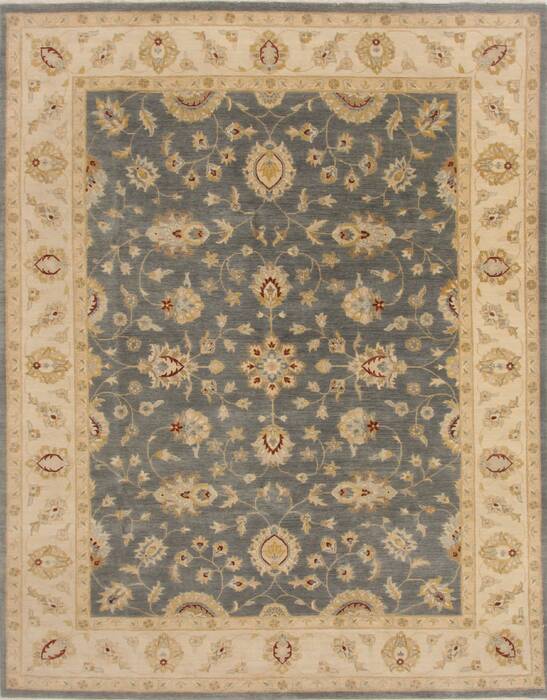 Ziegler Blue Hand Knotted 91 X 1111  Area Rug 250-17781 Image 0
