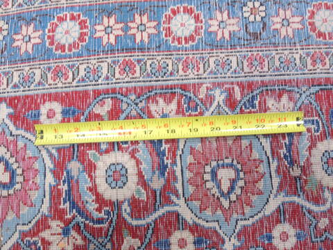 Mood Blue Hand Knotted 78 X 118  Area Rug 100-18932 Image 13