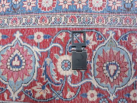 Mood Blue Hand Knotted 78 X 118  Area Rug 100-18932 Image 14