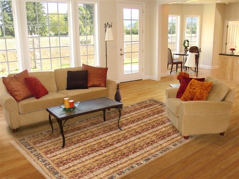 Chobi Multicolor Hand Knotted 711 X 99  Area Rug 250-19002 Image 4