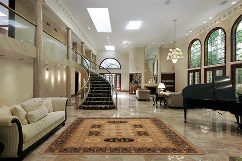 Chobi Black Hand Knotted 80 X 103  Area Rug 250-19345 Image 1