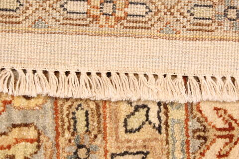 Chobi Blue Hand Knotted 80 X 101  Area Rug 250-19392 Image 7