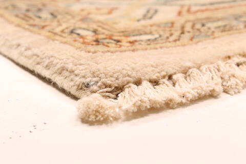 Chobi Blue Hand Knotted 80 X 101  Area Rug 250-19392 Image 14