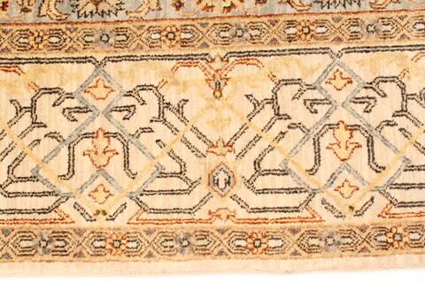 Chobi Blue Hand Knotted 80 X 101  Area Rug 250-19392 Image 18