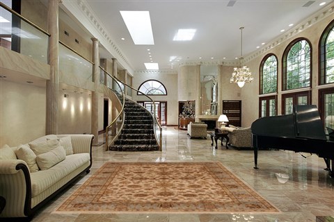 Kashan Beige Hand Knotted 60 X 92  Area Rug 250-19753 Image 1