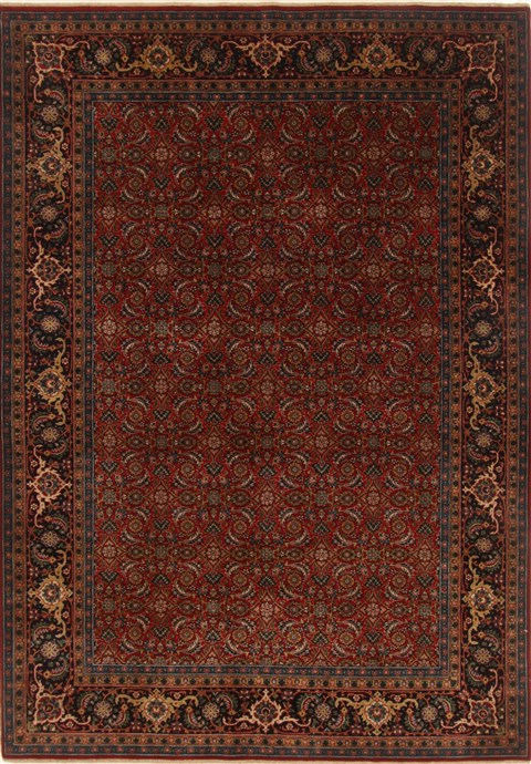Herati Red Hand Knotted 62 X 810  Area Rug 250-19791 Image 0