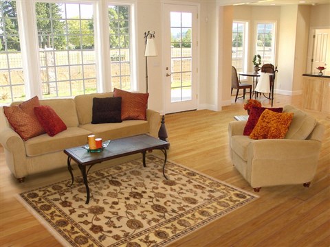 Tabriz Beige Hand Knotted 40 X 62  Area Rug 250-19846 Image 5