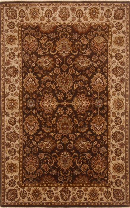 Tabriz Brown Hand Knotted 310 X 62  Area Rug 250-19872 Image 0