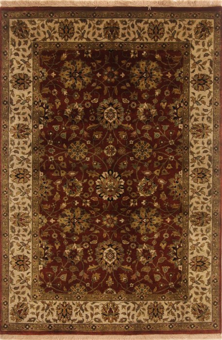 Tabriz Brown Hand Knotted 40 X 60  Area Rug 250-19875 Image 0