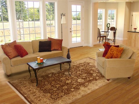 Kashan Brown Hand Knotted 80 X 910  Area Rug 250-20144 Image 4