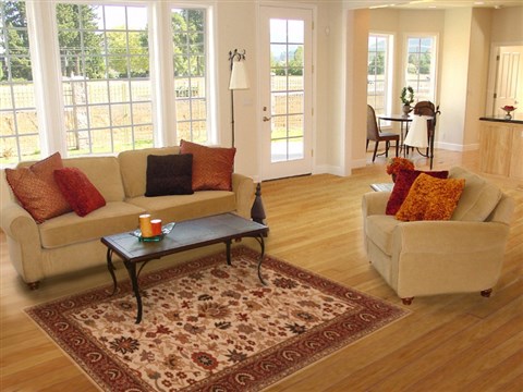 Serapi Beige Hand Knotted 411 X 73  Area Rug 250-20367 Image 5