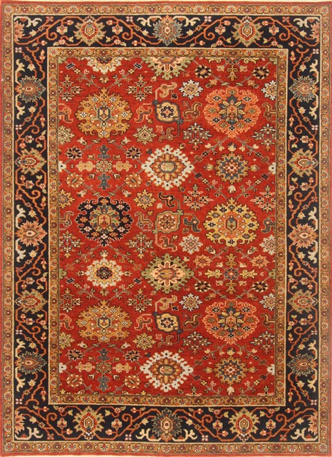 Serapi Red Hand Knotted 50 X 610  Area Rug 250-20424 Image 0