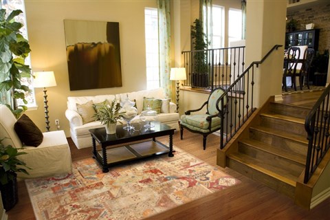Patchwork Multicolor Hand Knotted 82 X 104  Area Rug 250-20949 Image 3