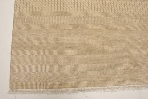 Modern Beige Hand Knotted 911 X 144  Area Rug 250-21353 Image 16