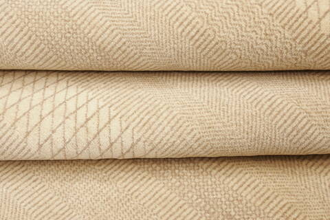 Modern Beige Hand Knotted 911 X 144  Area Rug 250-21353 Image 6