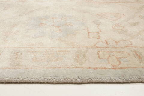 Oushak Green Hand Knotted 99 X 143  Area Rug 250-21411 Image 14
