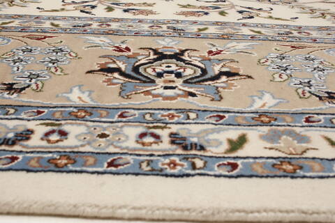Nain White Hand Knotted 98 X 140  Area Rug 250-21442 Image 26