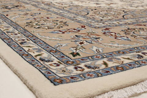 Nain White Hand Knotted 98 X 140  Area Rug 250-21442 Image 34