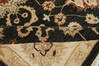 Ziegler Black Hand Knotted 81 X 104  Area Rug 250-21518 Thumb 12