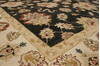 Ziegler Black Hand Knotted 81 X 104  Area Rug 250-21518 Thumb 16