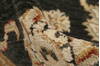 Ziegler Black Hand Knotted 81 X 104  Area Rug 250-21518 Thumb 4