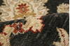 Ziegler Black Hand Knotted 81 X 104  Area Rug 250-21518 Thumb 5