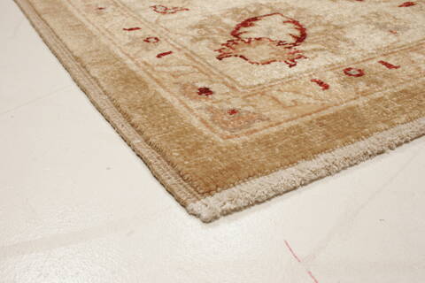 Pishavar Brown Hand Knotted 70 X 88  Area Rug 250-21958 Image 19