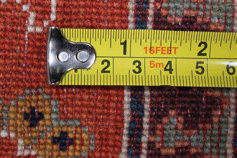 Bakhtiar Multicolor Hand Knotted 89 X 116  Area Rug 250-22094 Image 14
